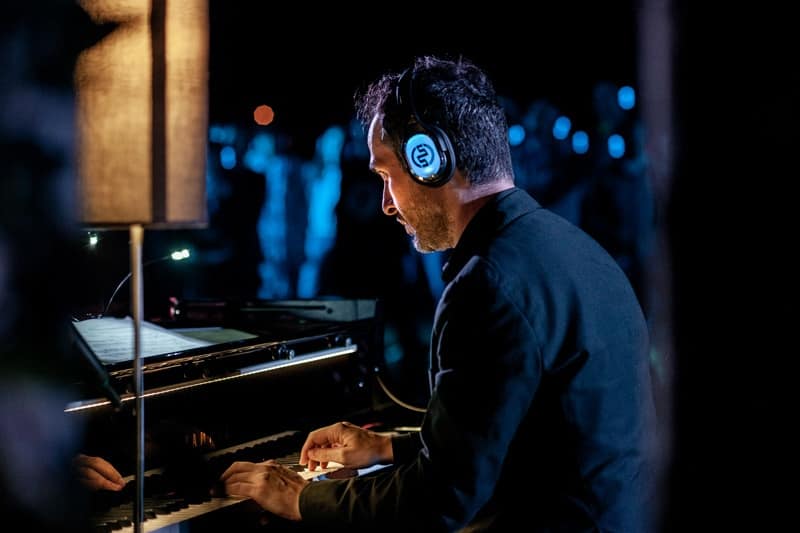 Concerto Cattedrale Vegetale Yamaha Silentsystem wireless headphones at the Yamaha Silent WiFi Concert