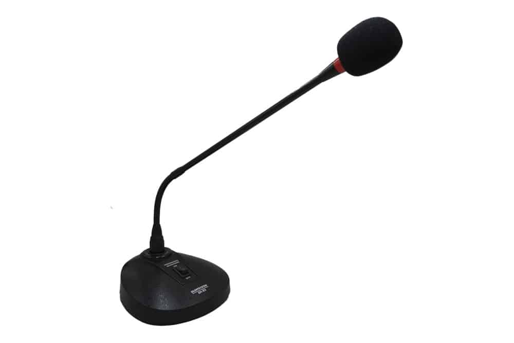 GN-83 gooseneck tabletop microphone