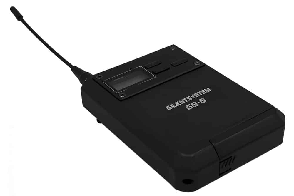 Silentsystem G9-B bodypack transmitter for radio microphones