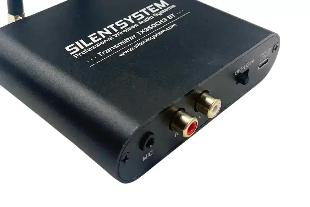 Silent transmitter TX-350