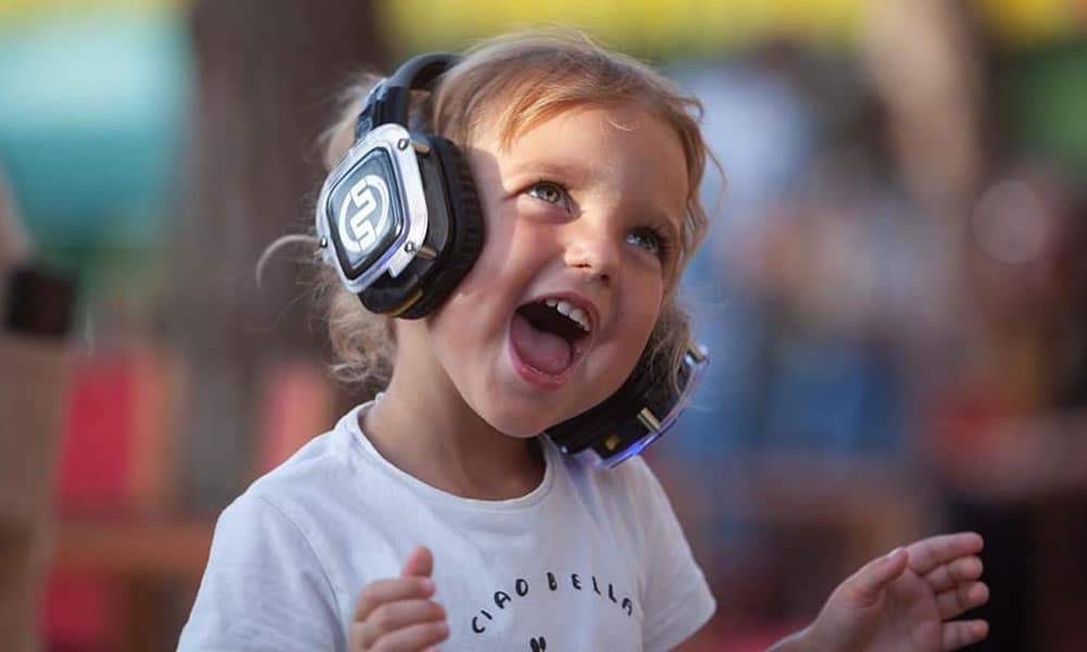 Silent party for kids